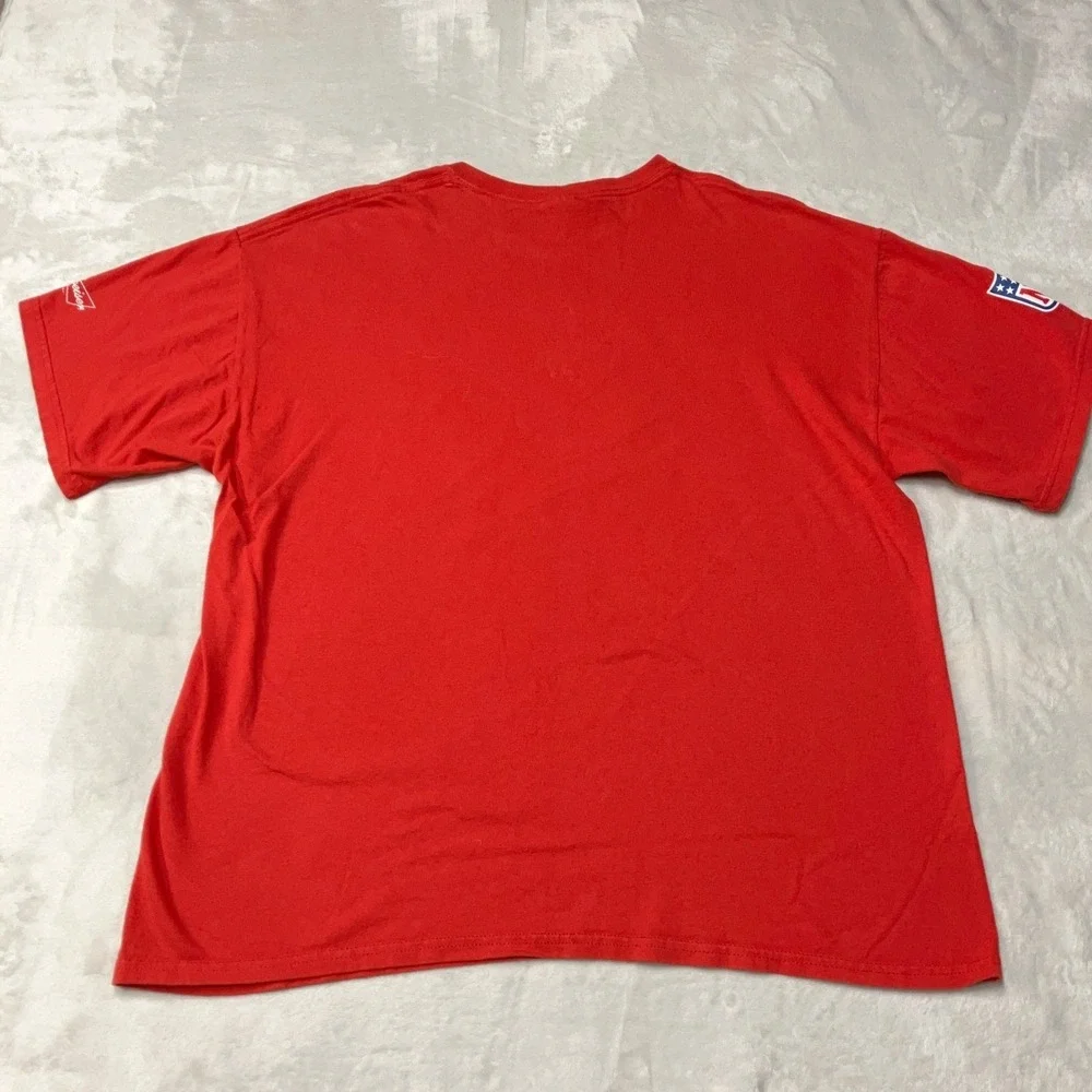 Forrest Gump 44 Budweiser Beer Football NFL T-Shirt Promo Tee Red Mens XL